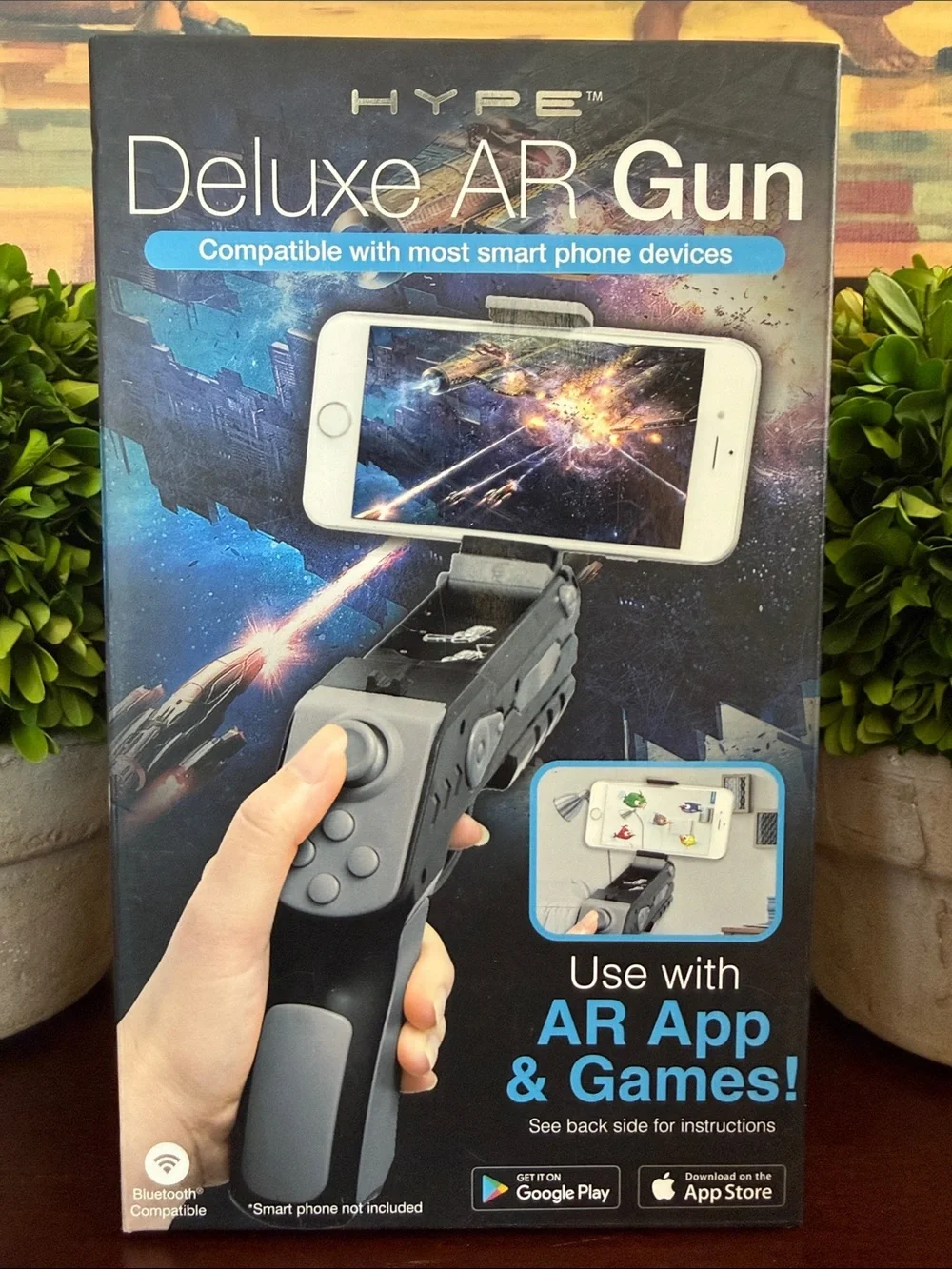 HYPE 🖤DELUXE🖤 AR GAMING GUN CONTROLLER FOR SMARTPHONE 🌟BNIB🌟
